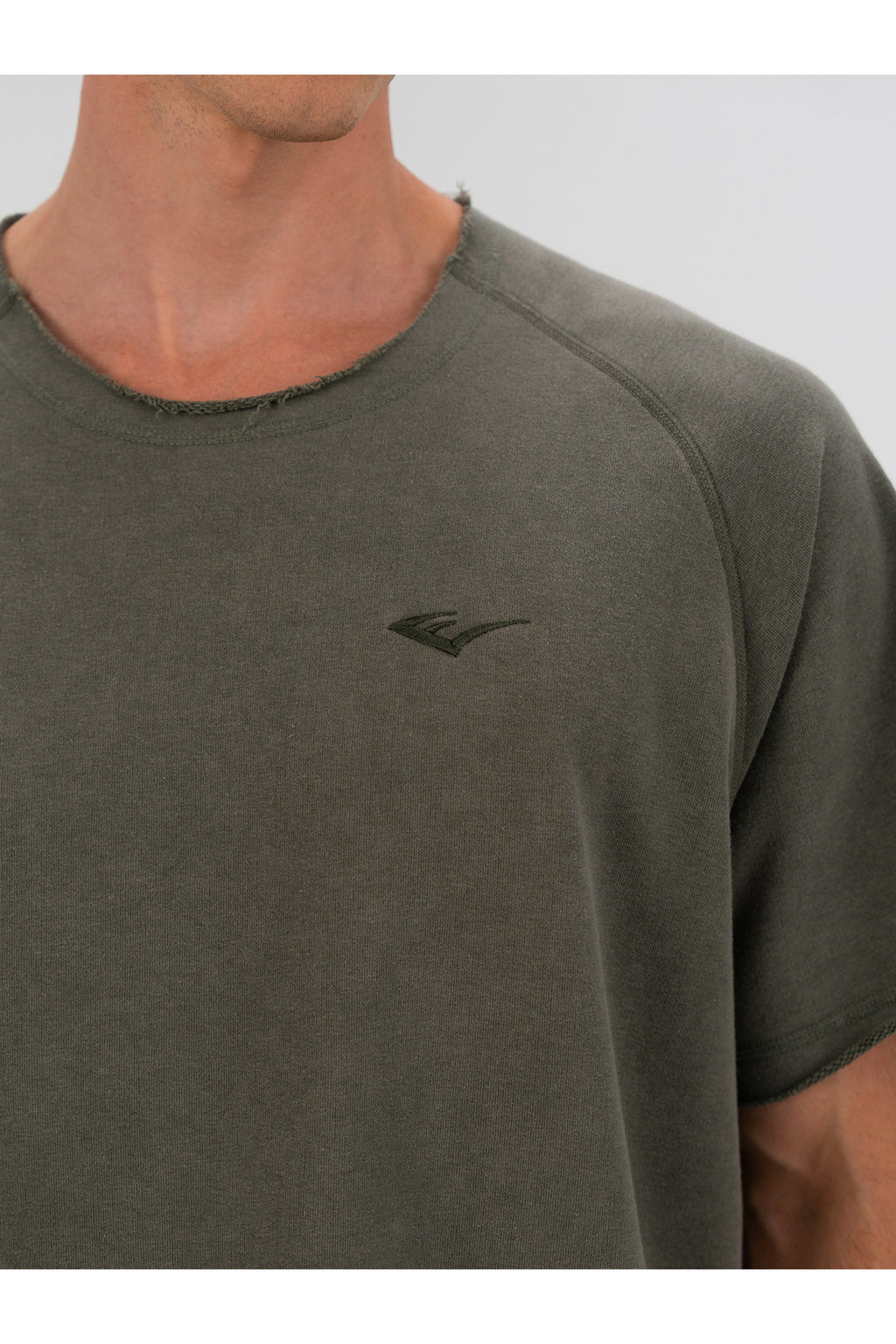 Everlast Tricou Oversized, decolteu la baza gatului si imprimeu cu logo