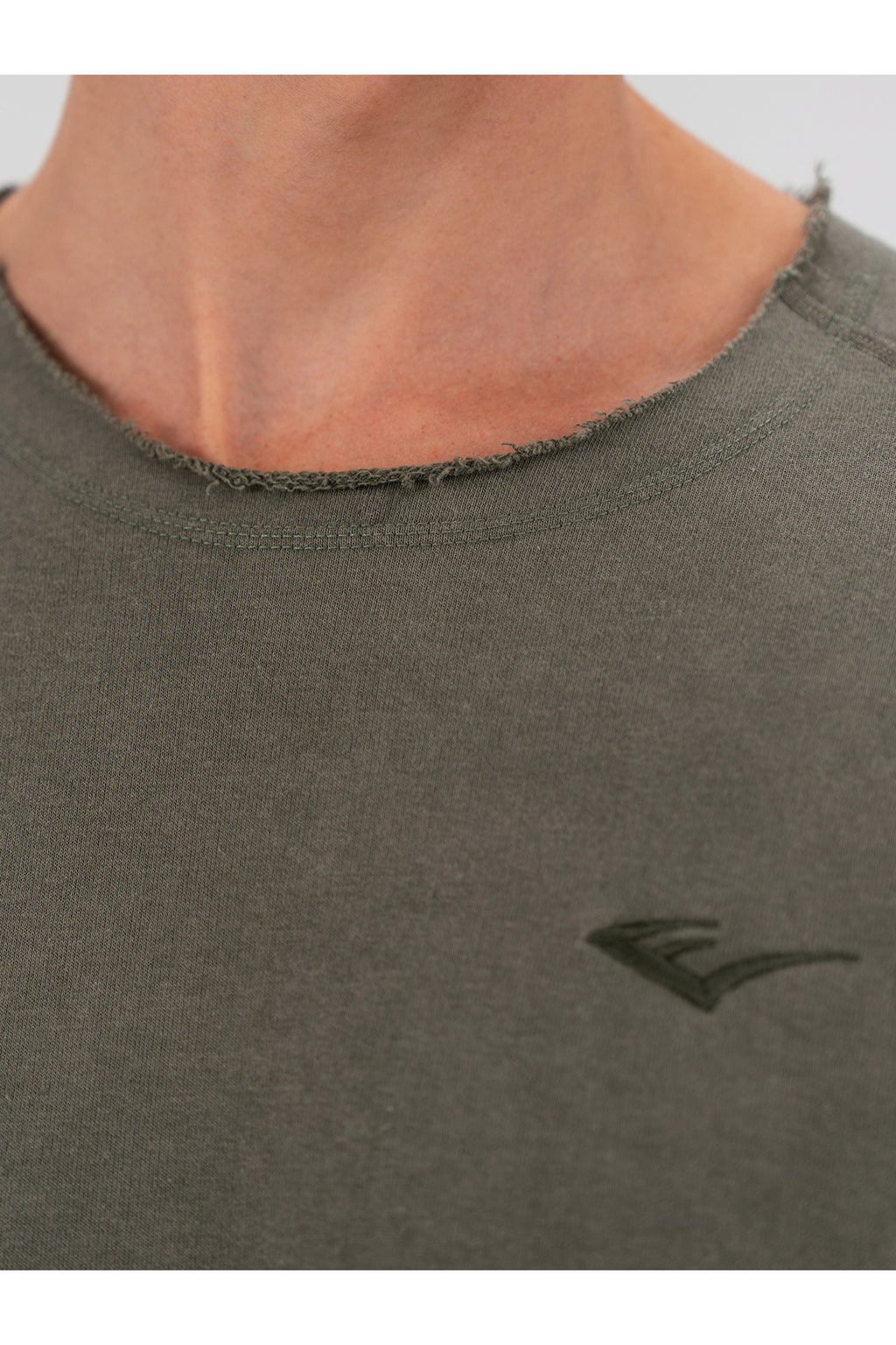 Everlast Tricou Oversized, decolteu la baza gatului si imprimeu cu logo