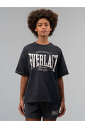 Everlast Tricou Oversized, decolteu la baza gatului si imprimeu cu logo