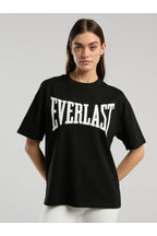 Everlast Tricou Oversized, decolteu la baza gatului si imprimeu cu logo