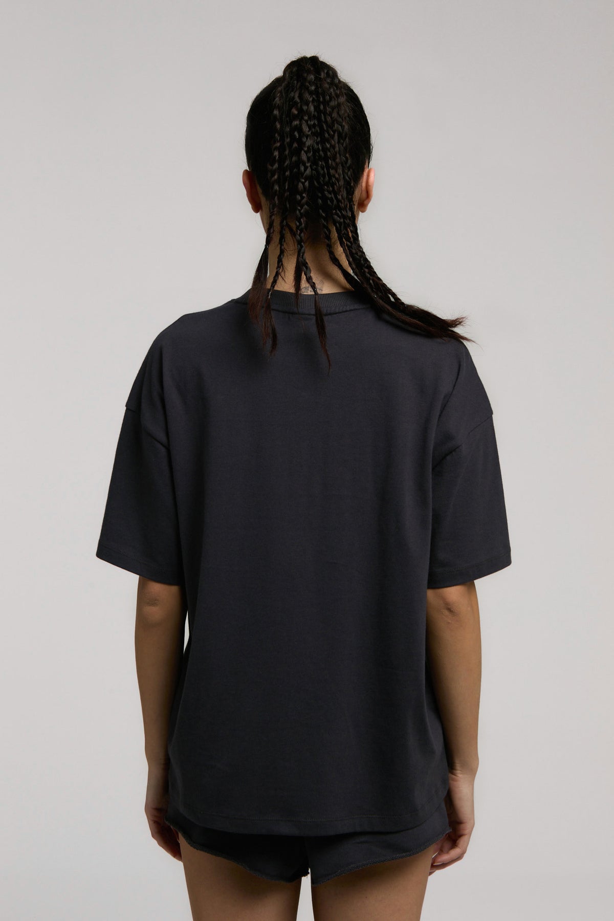 Everlast Tricou Oversized, decolteu la baza gatului si imprimeu cu logo
