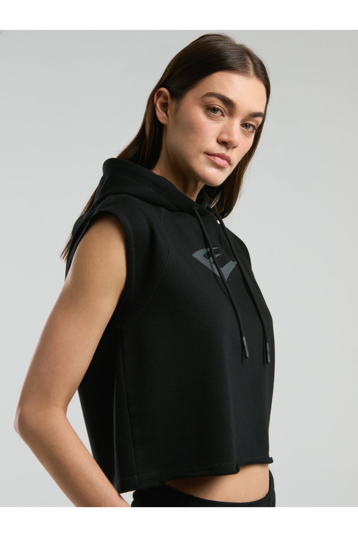 Everlast Tricou Oversized scurt, decolteu la baza gatului si imprimeu cu logo
