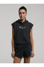 Everlast Tricou Oversized scurt, decolteu la baza gatului si imprimeu cu logo
