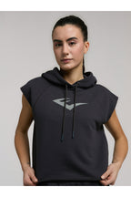 Everlast Tricou Oversized scurt, decolteu la baza gatului si imprimeu cu logo