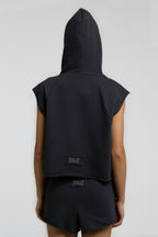 Everlast Tricou Oversized scurt, decolteu la baza gatului si imprimeu cu logo