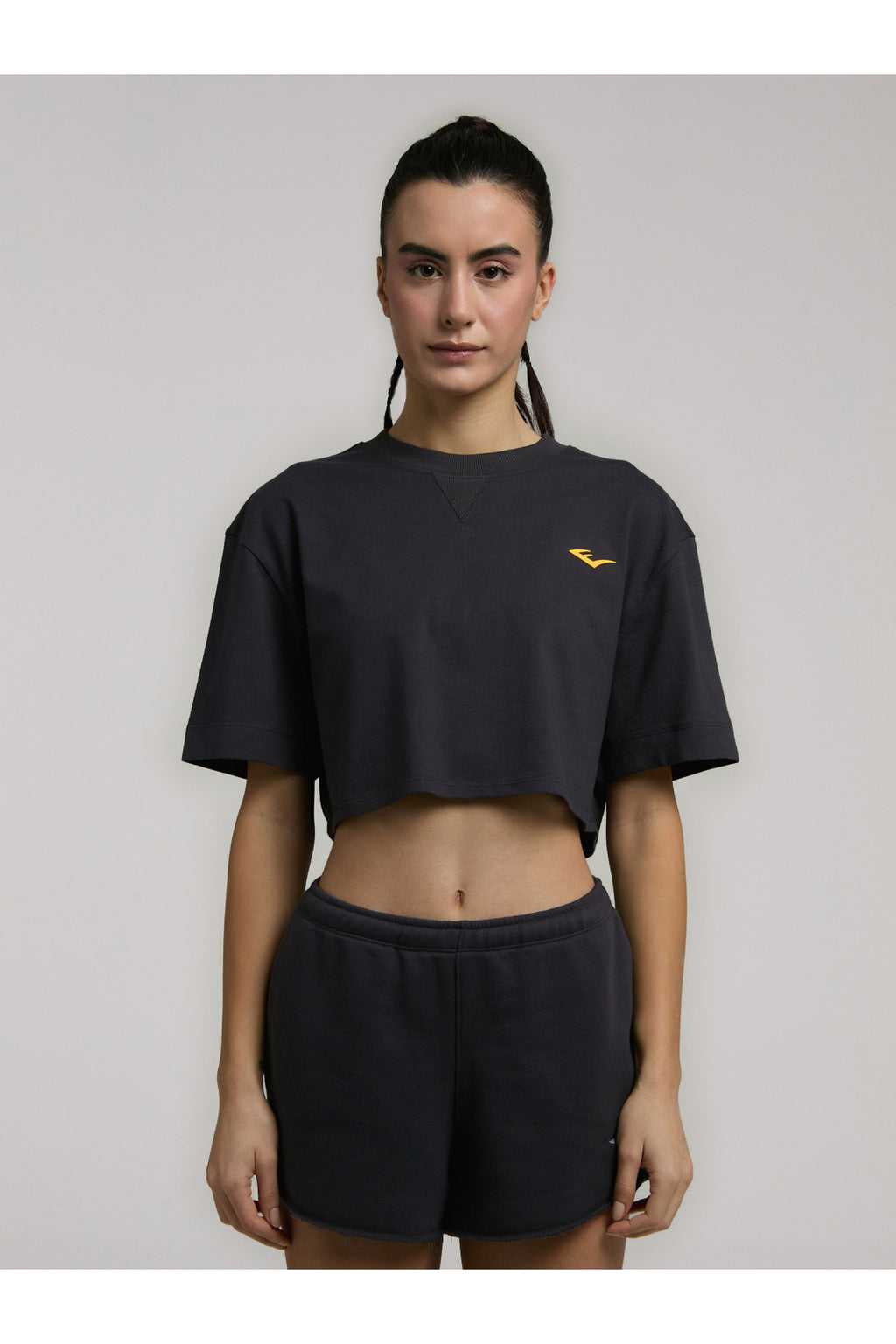 Everlast Tricou Comfort, decolteu la baza gatului si imprimeu cu logo