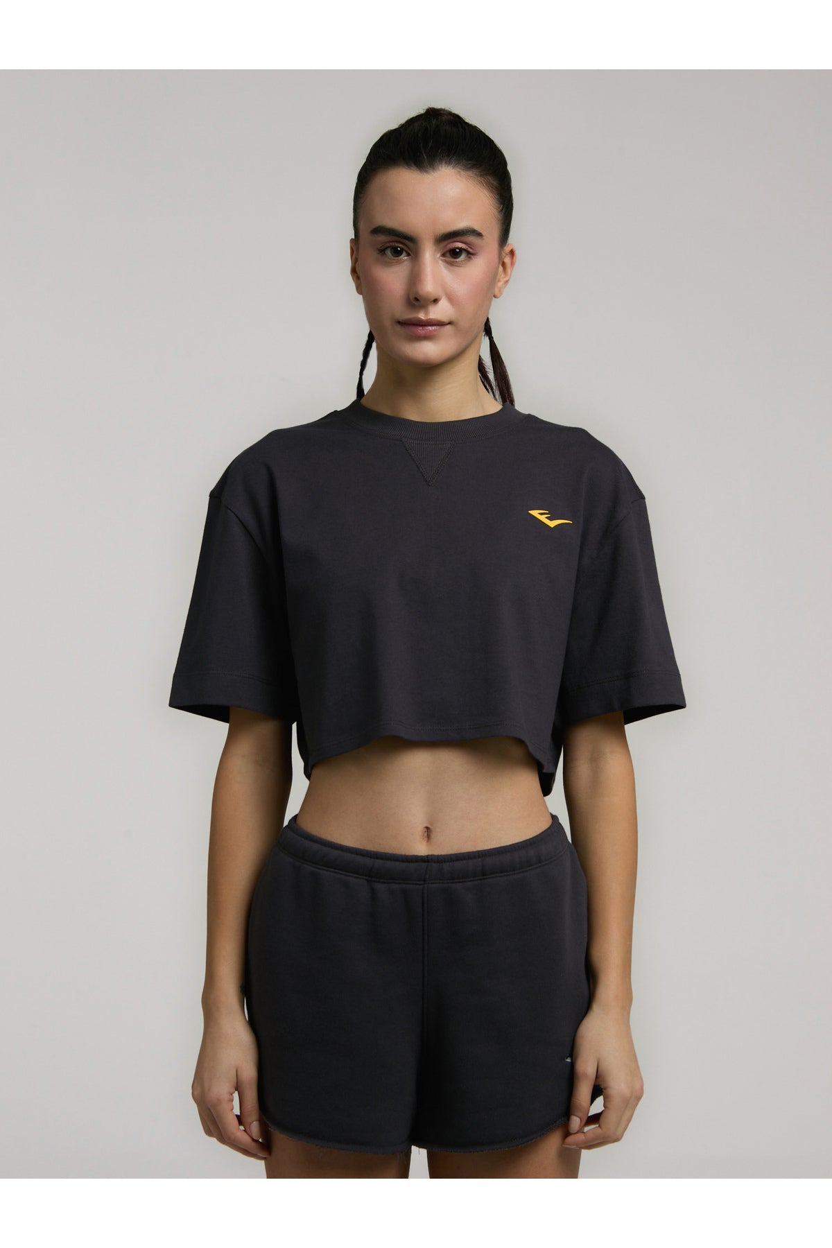 Everlast Tricou Comfort, decolteu la baza gatului si imprimeu cu logo