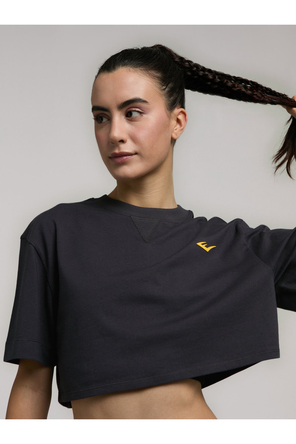Everlast Tricou Comfort, decolteu la baza gatului si imprimeu cu logo