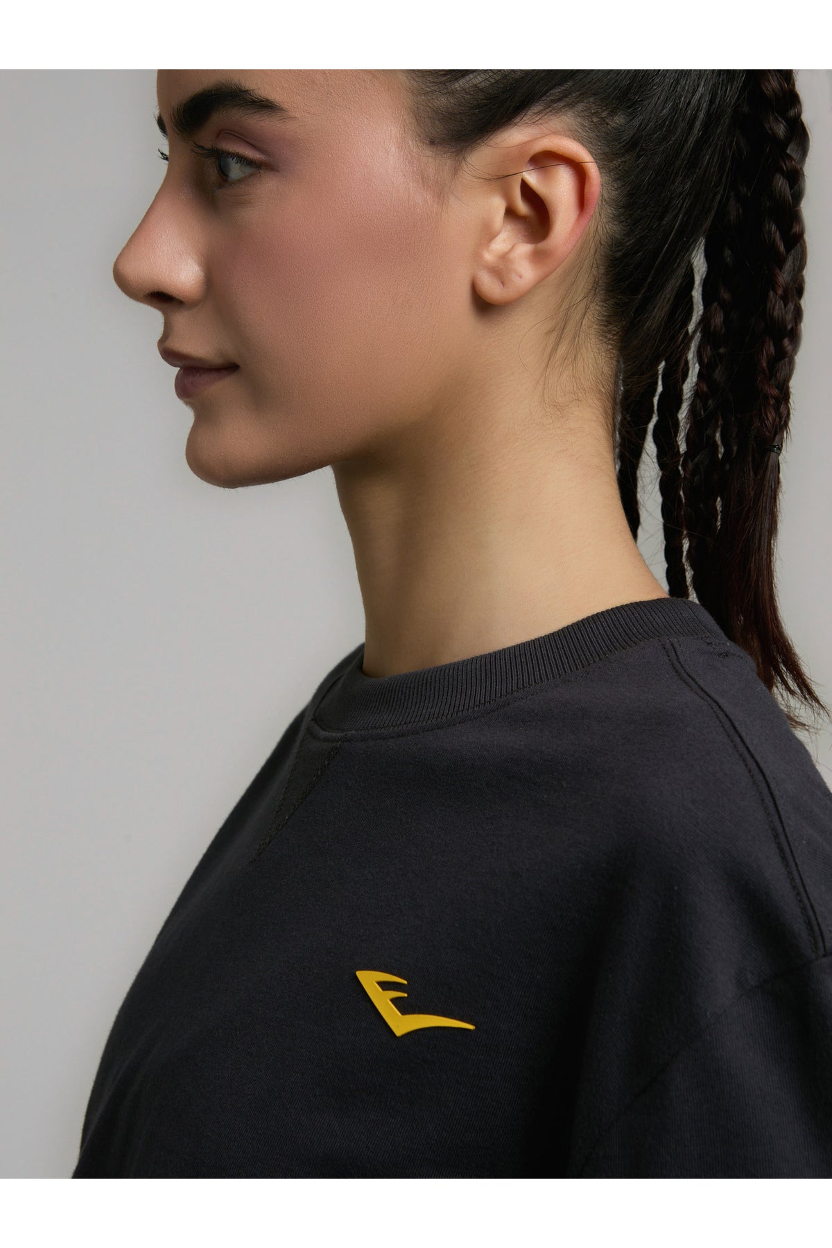 Everlast Tricou Comfort, decolteu la baza gatului si imprimeu cu logo