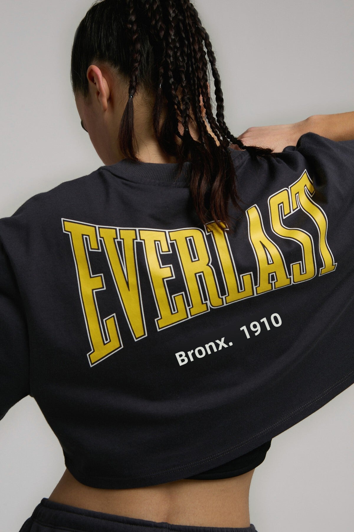 Everlast Tricou Comfort, decolteu la baza gatului si imprimeu cu logo