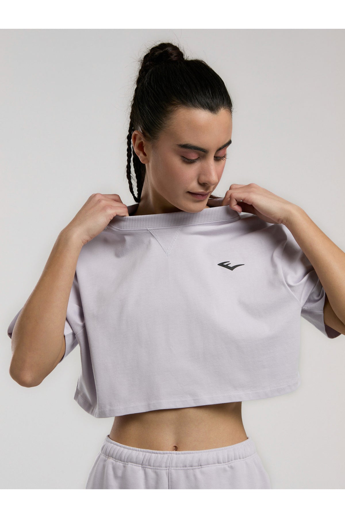 Everlast Tricou Comfort, decolteu la baza gatului si imprimeu cu logo