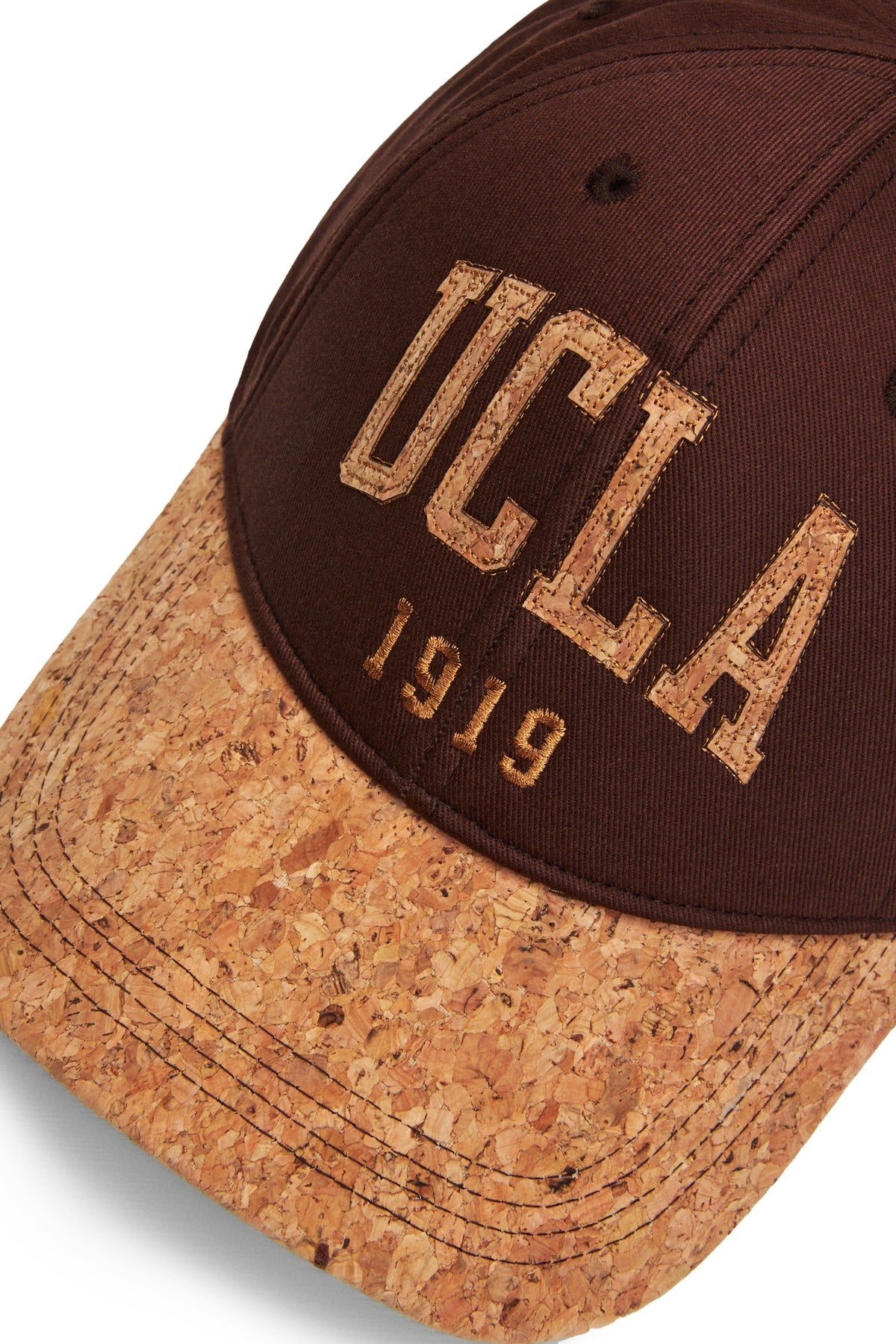 UCLA Sapca Unisex, ajustabila si imprimeu cu logo, Maro, MAHOMES