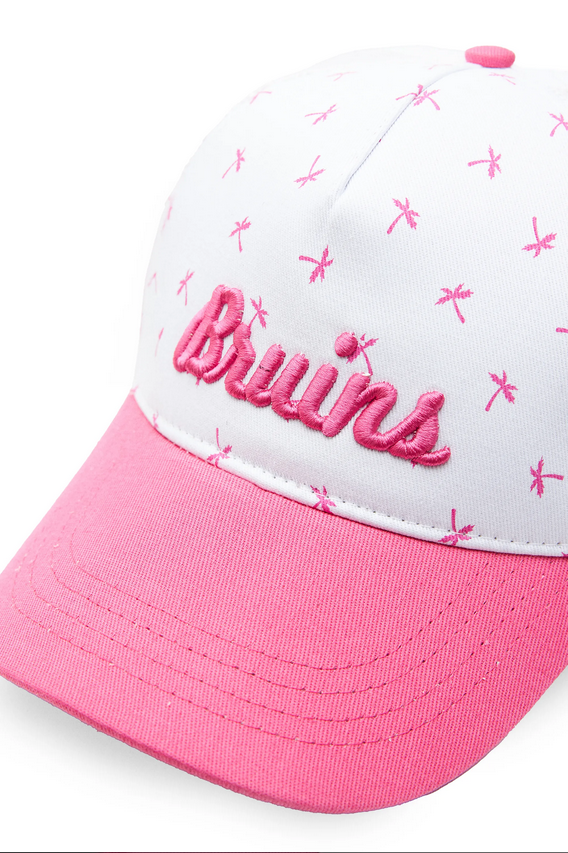 UCLA Sapca Unisex, ajustabila si imprimeu cu logo, Roz, ROXY