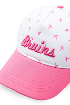 UCLA Sapca Unisex, ajustabila si imprimeu cu logo, Roz, ROXY