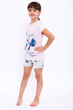 Roly Poly, Set de tricou si pantaloni scurti cu imprimeu Minnie Mouse