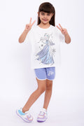 Roly Poly, Set de imbracaminte de bumbac cu model cu desene - 2 piese