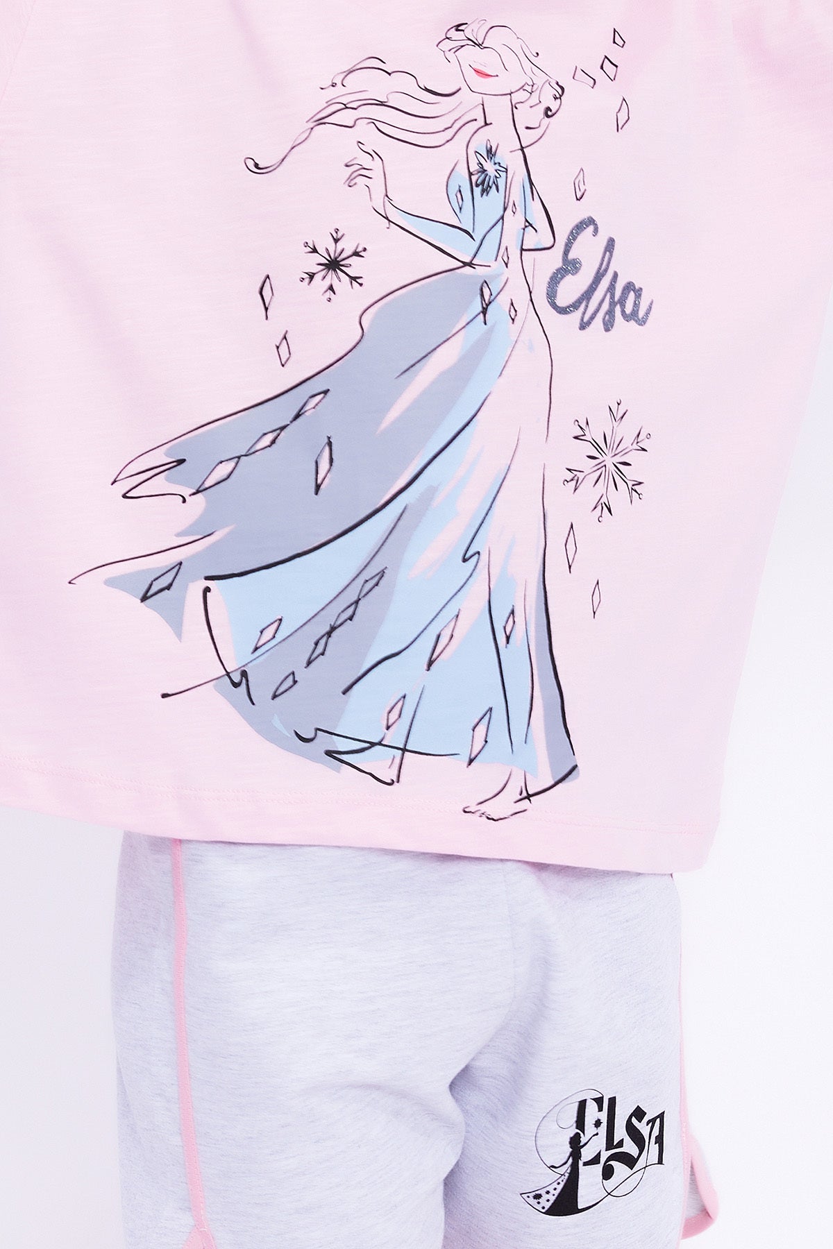 Roly Poly, Set de imbracaminte de bumbac cu model cu desene - 2 piese