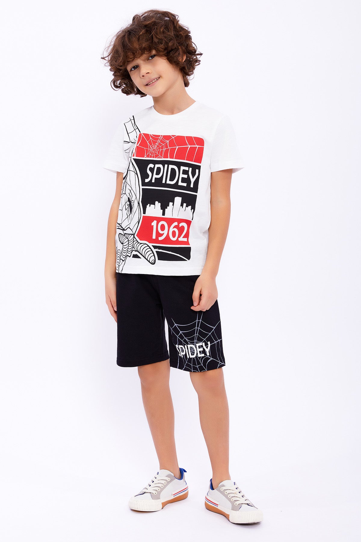 Roly Poly, Set de tricou cu imprimeu si pantaloni scurti - 2 piese