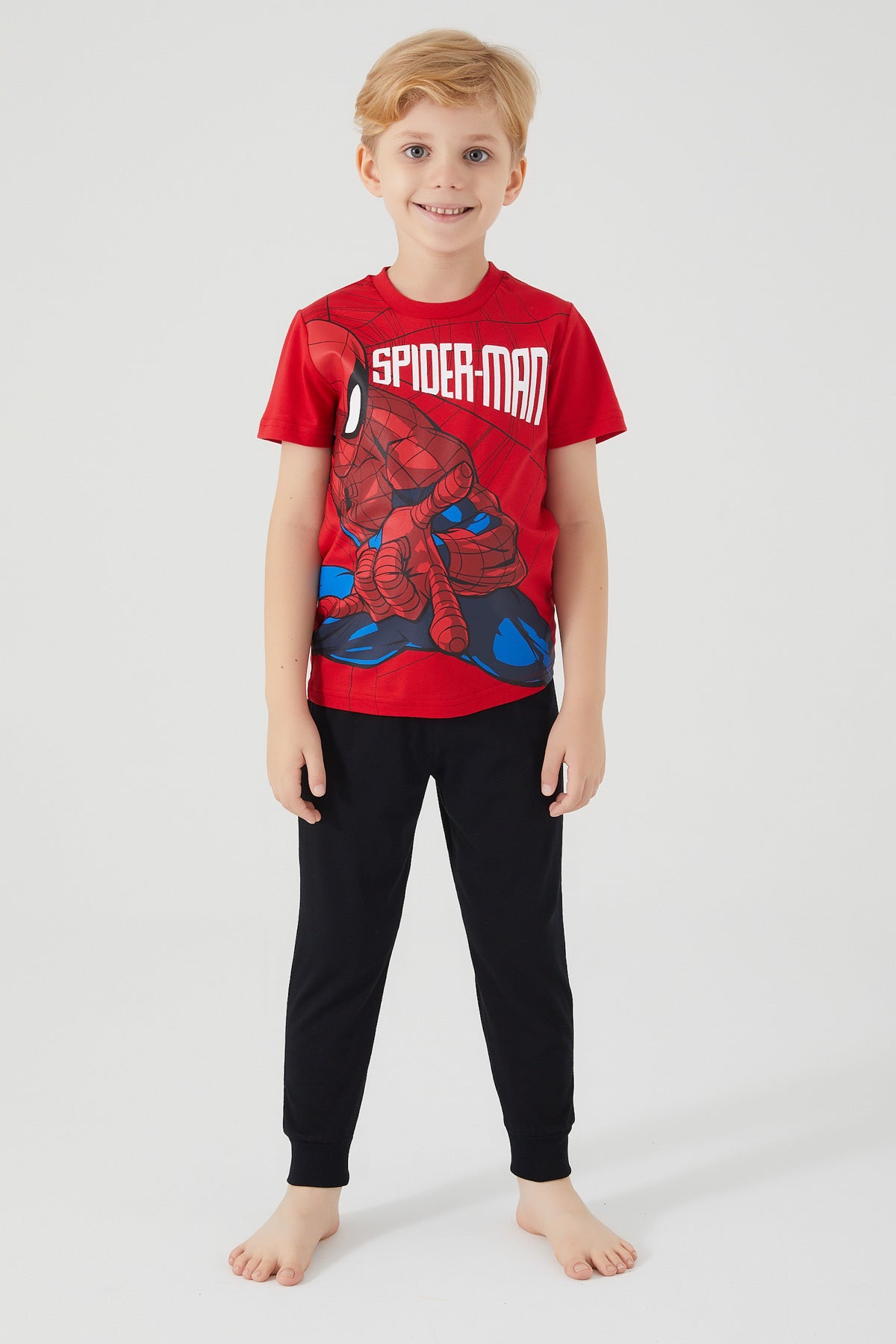Roly Poly, Set de tricou si pantaloni cu Spider-man