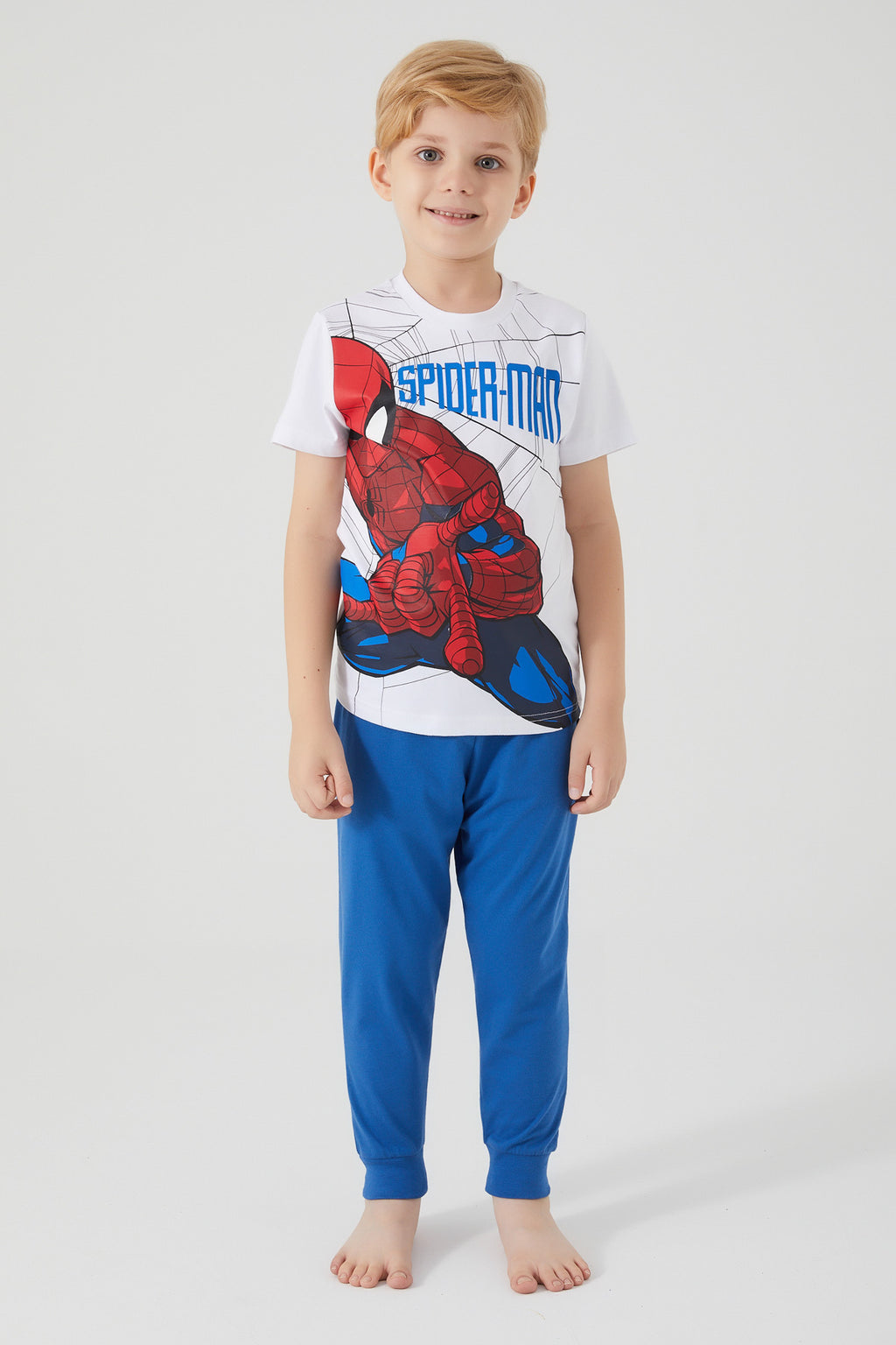Roly Poly, Set de tricou si pantaloni cu Spider-man