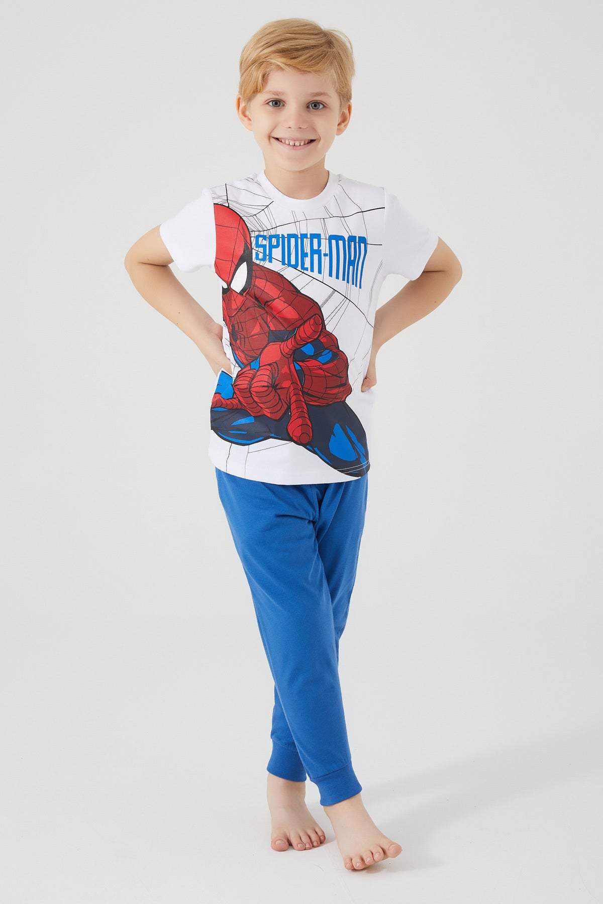 Roly Poly, Set de tricou si pantaloni cu Spider-man