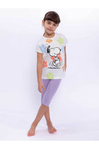 Roly Poly, Set de tricou si colanti cu imprimeu Snoopy