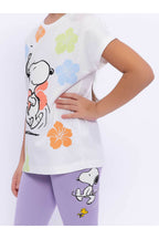 Roly Poly, Set de tricou si colanti cu imprimeu Snoopy