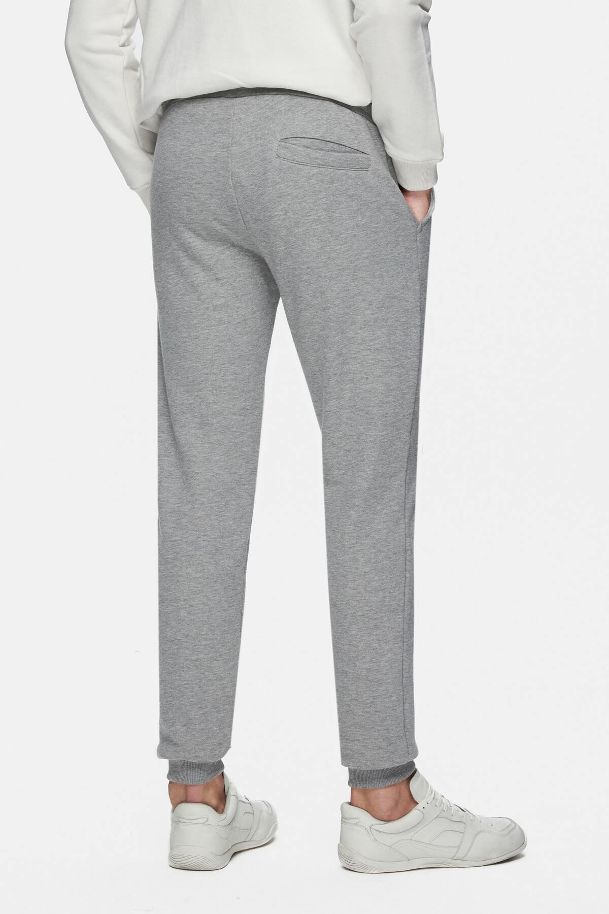 UCLA Pantaloni de trening cu elastic si snur in talie, buzunare laterale