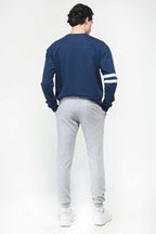 UCLA Pantaloni de trening cu elastic si snur in talie, buzunare laterale