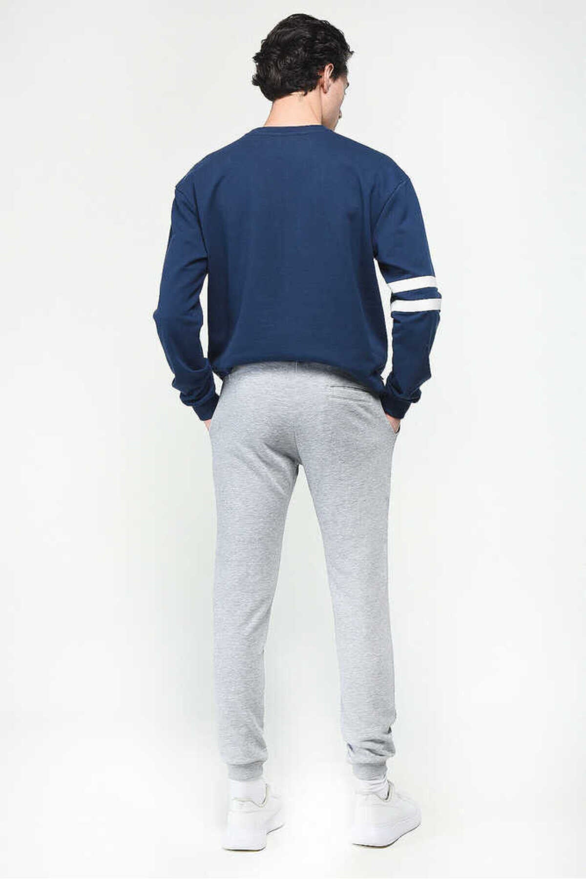 UCLA Pantaloni de trening cu elastic si snur in talie, buzunare laterale