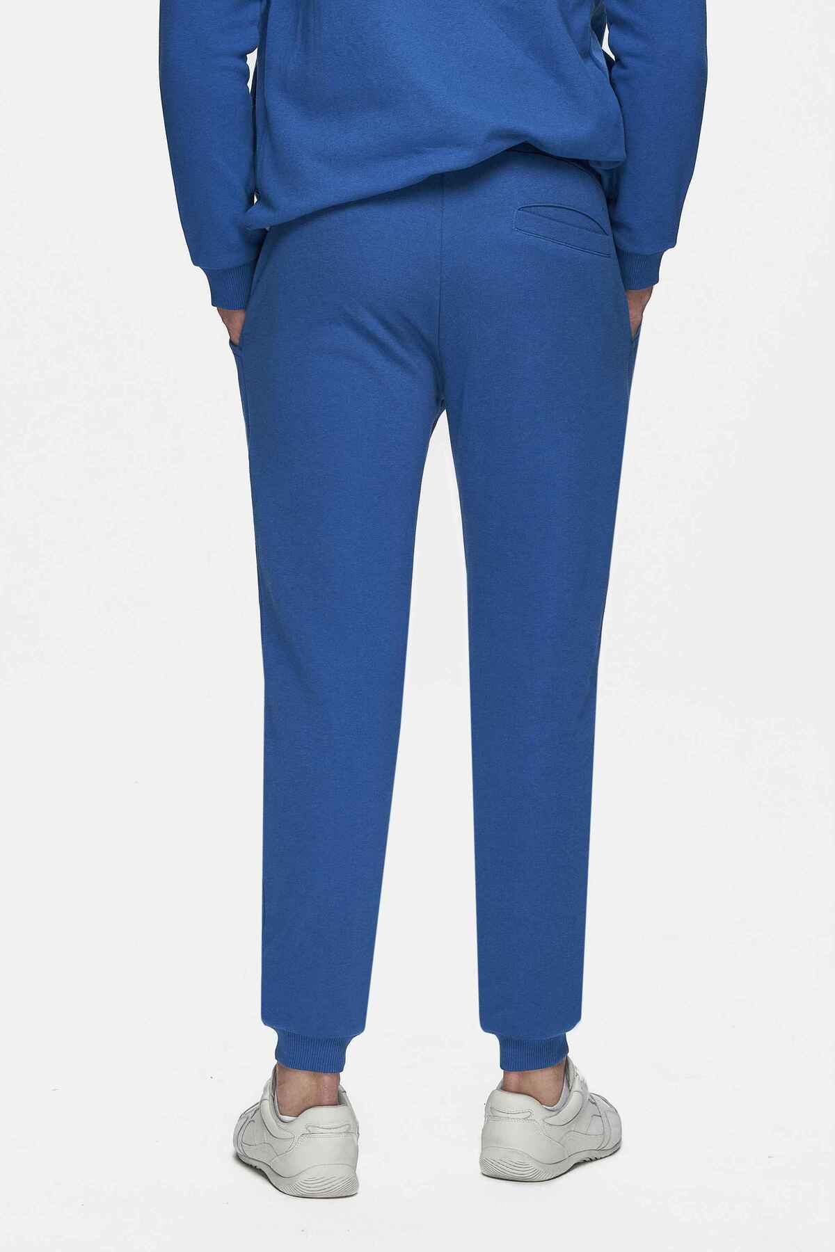 UCLA Pantaloni de trening cu elastic si snur in talie, buzunare laterale