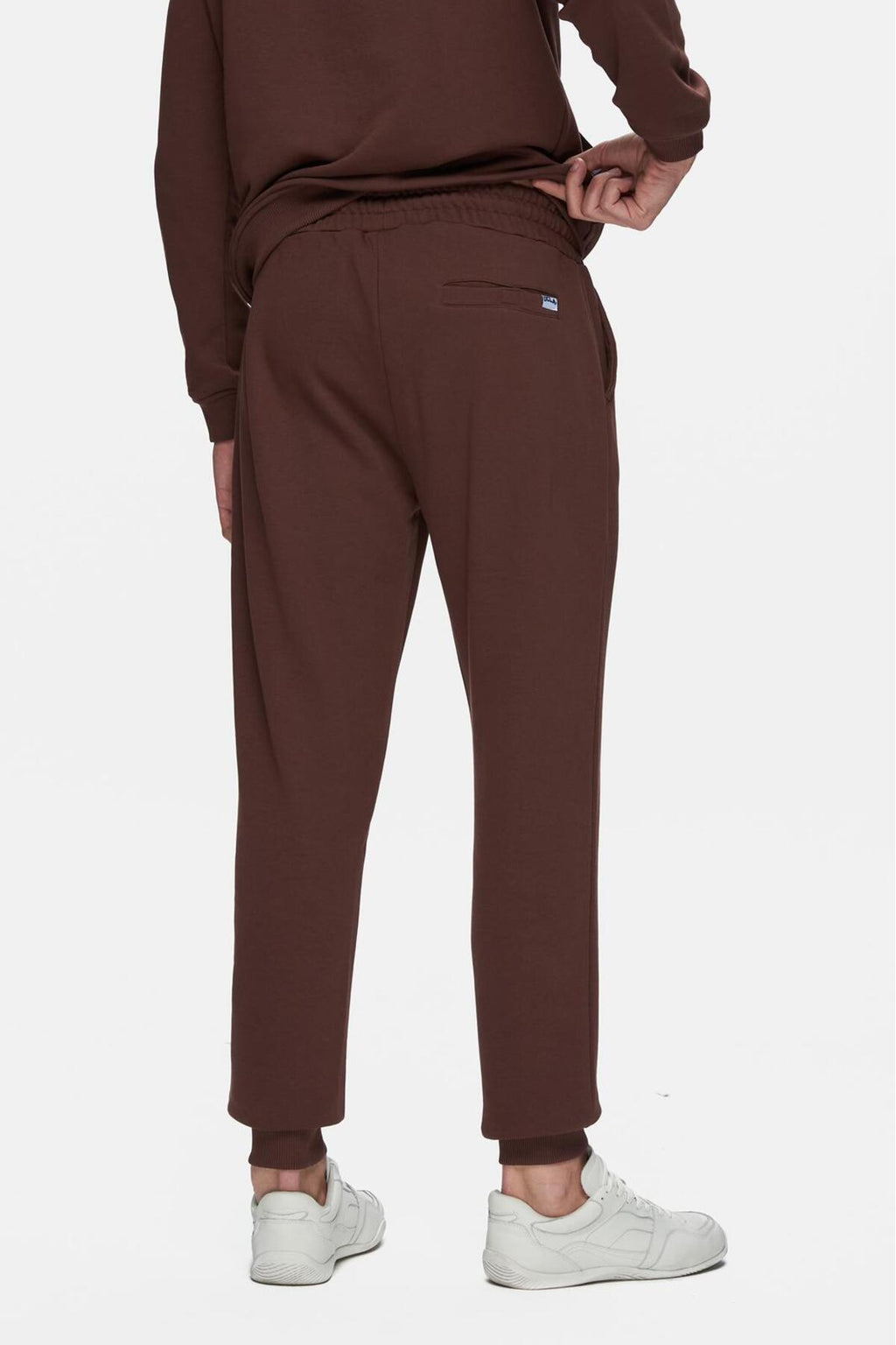 UCLA Pantaloni de trening cu elastic si snur in talie, buzunare laterale