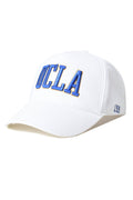 UCLA, Sapca baseball unisex cu broderie logo supradimensionata Ranch, Alb optic