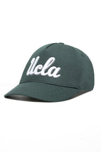 UCLA, Sapca unisex cu logo brodat, pentru baseball Murphy, Verde inchis