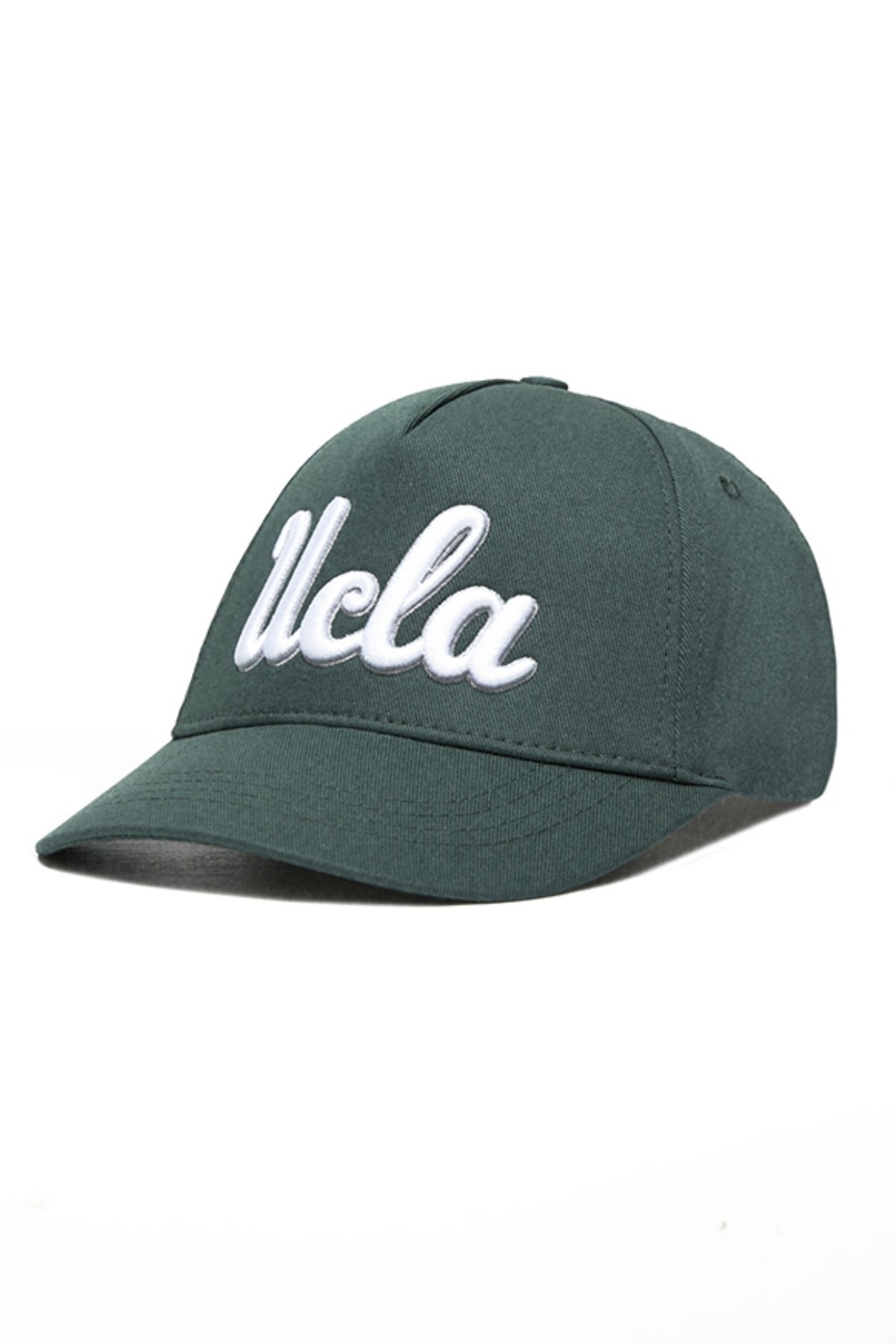 UCLA, Sapca unisex cu logo brodat, pentru baseball Murphy, Verde inchis