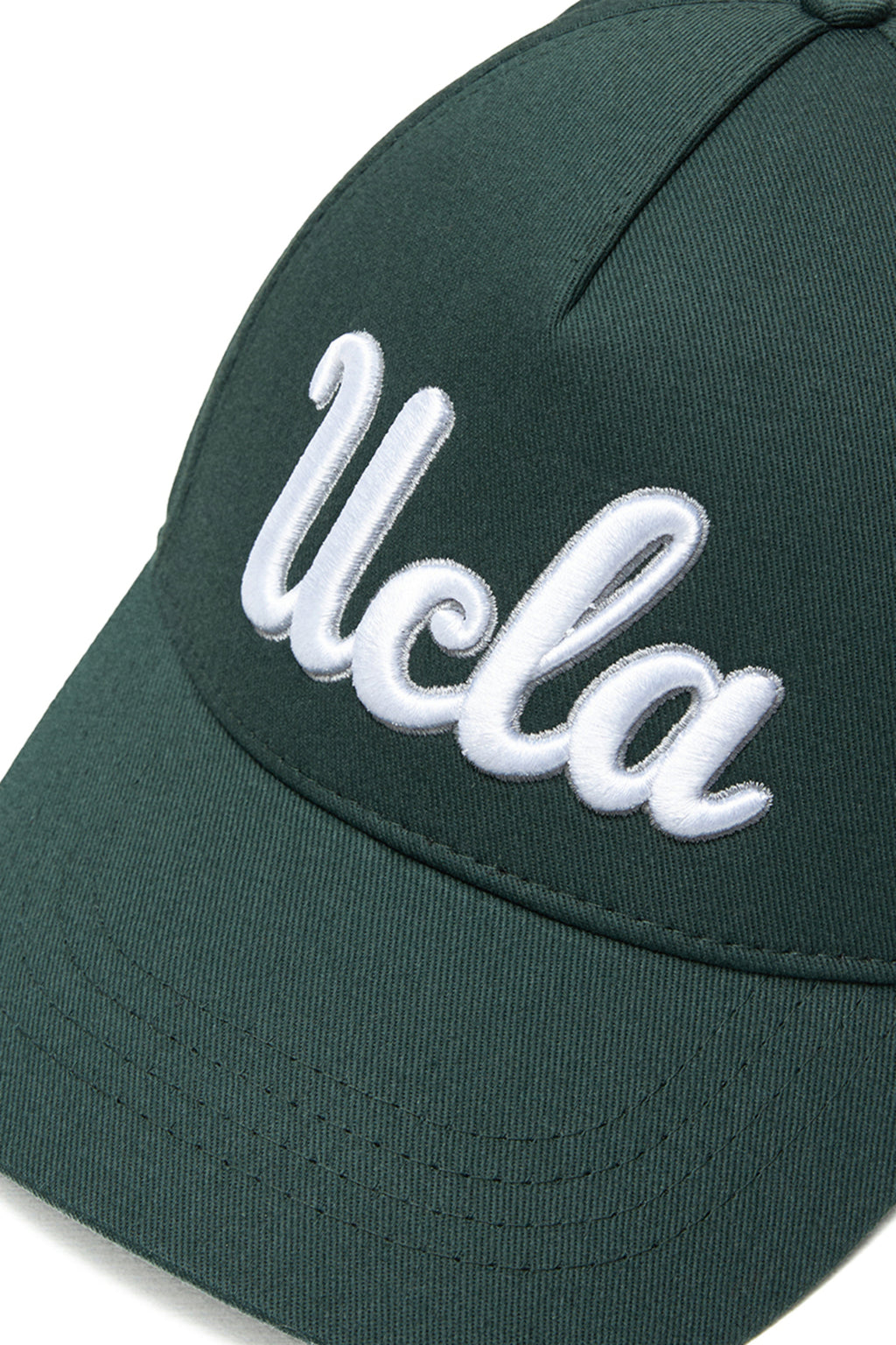 UCLA, Sapca unisex cu logo brodat, pentru baseball Murphy, Verde inchis