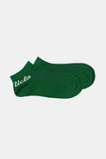 UCLA, Set de sosete pe glezna - 2 perechi Adelita, Verde, 36-39