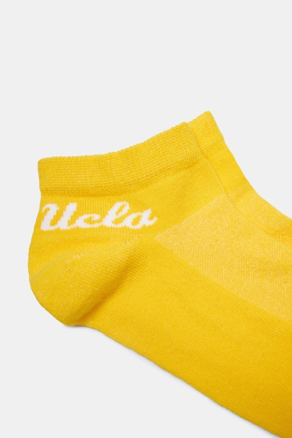 UCLA, Set de sosete pe glezna - 2 perechi Adelita, Galben, 36-39