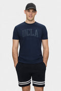 UCLA Tricou la baza gatului, imprimeu cu logo, din bumbac