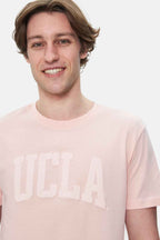 UCLA Tricou la baza gatului, imprimeu cu logo, din bumbac