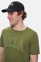 UCLA Tricou la baza gatului, imprimeu cu logo, din bumbac