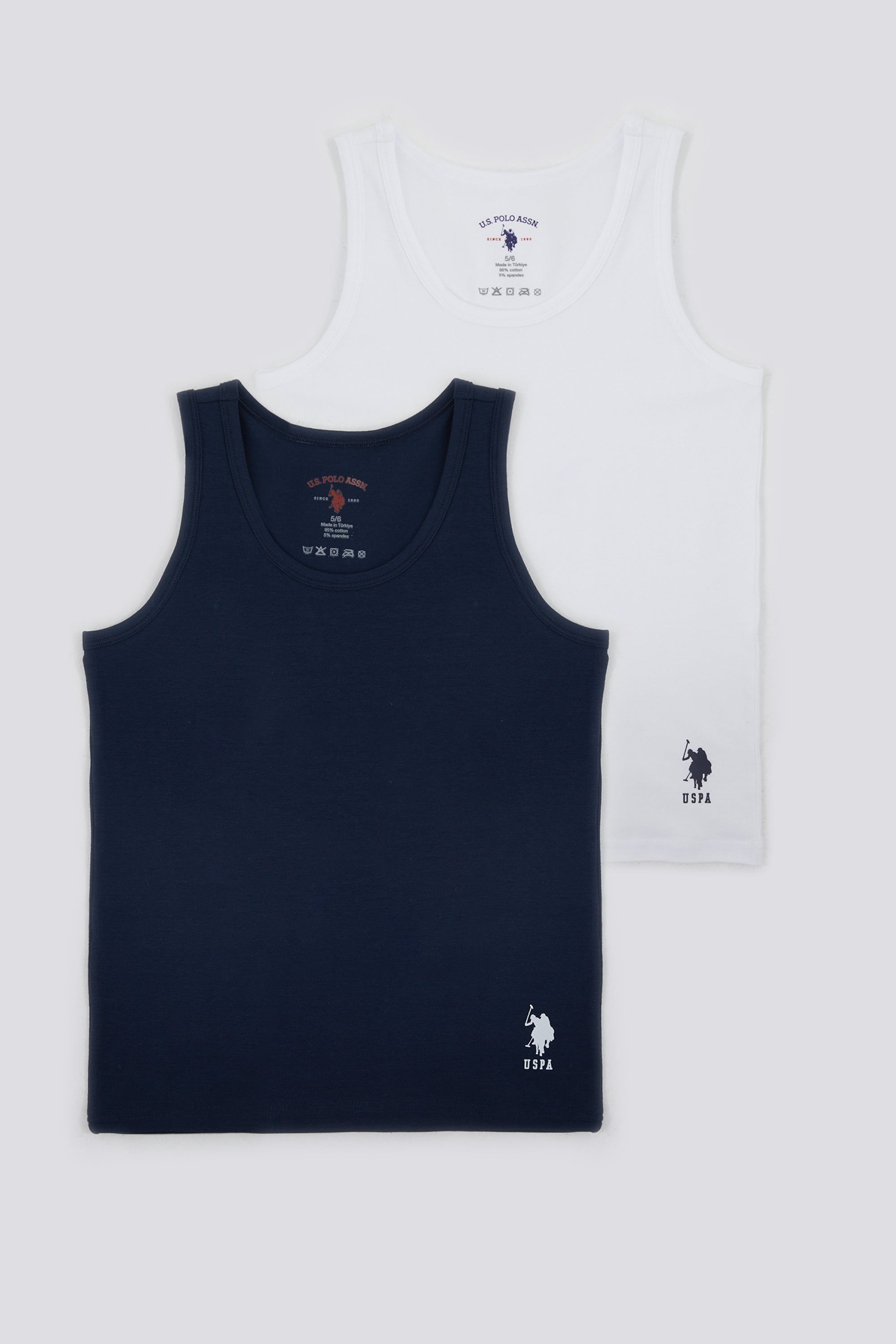 U.S. Polo Assn. Set 2 maiouri de corp pentru copii