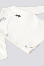 U.S. Polo Assn. Set zece piese pentru nou-nascuti, Alb