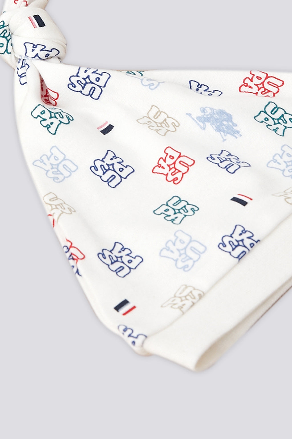 U.S. Polo Assn. Set zece piese pentru nou-nascuti, Alb