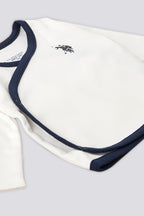 U.S. Polo Assn. Set zece piese pentru nou-nascuti, Alb