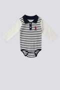 U.S. Polo Assn. Salopeta din bumbac pentru bebelusi croiala clasica