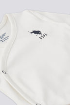 U.S. Polo Assn. Set cinci piese pentru nou-nascuti, Alb