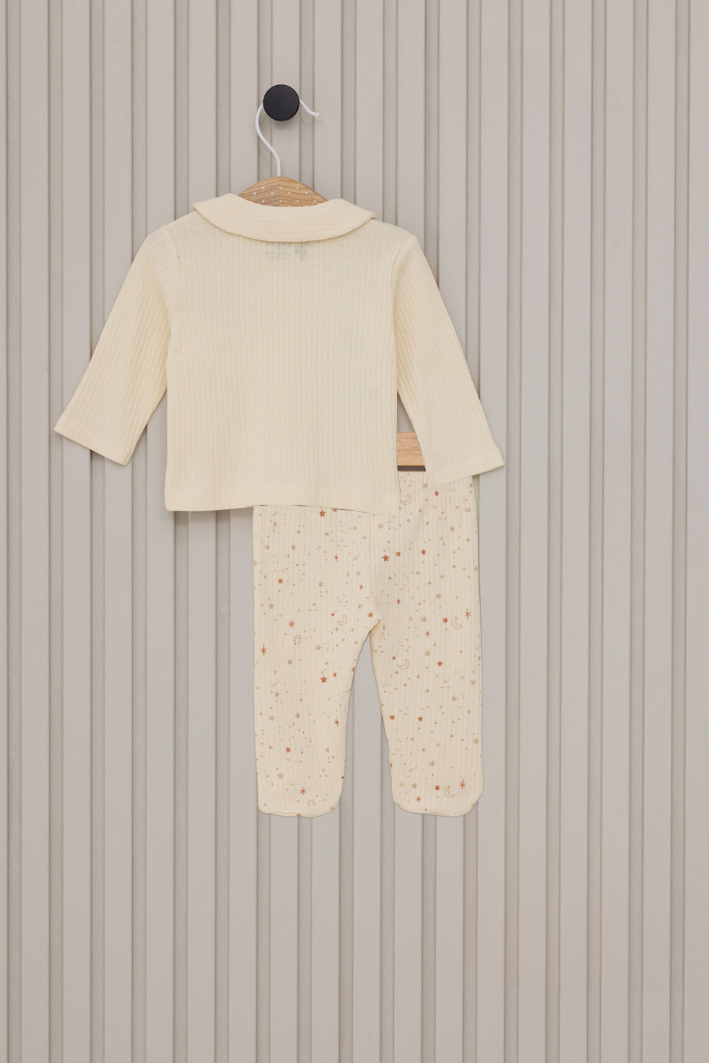 U.S. Polo Assn. Set trei piese cu caciula, pantaloni si bluza, Alb