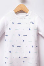 U.S. Polo Assn. Salopeta lunga imprimeu cu logo supradimensionat