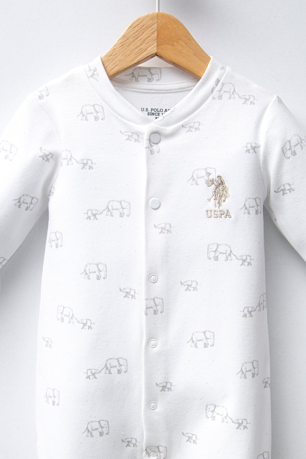 U.S. Polo Assn. Salopetă pentru bebeluși guler tip polo